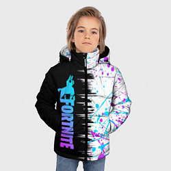 Куртка зимняя для мальчика FORTNITE ФОРНТАЙТ, цвет: 3D-черный — фото 2