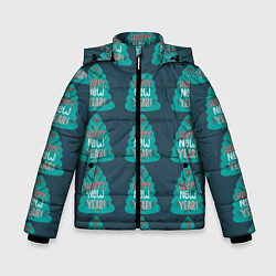 Куртка зимняя для мальчика Ёлки-елки, цвет: 3D-светло-серый
