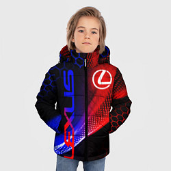 Куртка зимняя для мальчика LEXUS ЛЕКСУС NEON НЕОН, цвет: 3D-светло-серый — фото 2