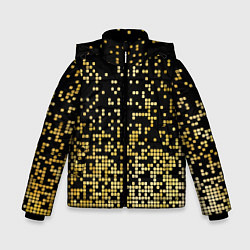 Куртка зимняя для мальчика Fashion Pattern 2028, цвет: 3D-черный