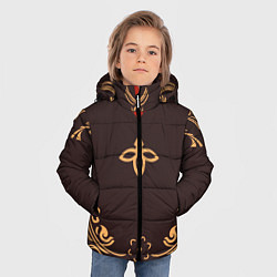 Куртка зимняя для мальчика КОСТЮМ ХУ ТАО HU TAO, цвет: 3D-черный — фото 2