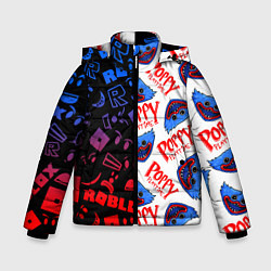 Куртка зимняя для мальчика ROBLOX x POPPY PLAYTIME РОБЛОКС ПОППИ ПЛЕЙТАЙМ, цвет: 3D-красный