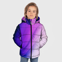 Куртка зимняя для мальчика Волновой Градиент, цвет: 3D-светло-серый — фото 2
