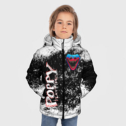 Куртка зимняя для мальчика Poppy Playtime Гранж, цвет: 3D-светло-серый — фото 2