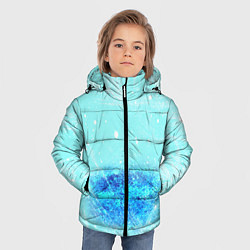 Куртка зимняя для мальчика Под слоем льда, цвет: 3D-светло-серый — фото 2