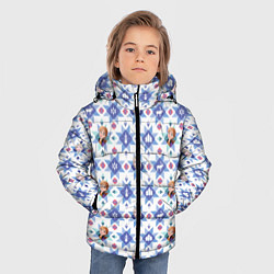 Куртка зимняя для мальчика Pattern Frozen, цвет: 3D-черный — фото 2