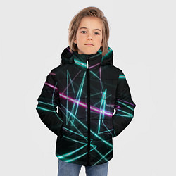 Куртка зимняя для мальчика Лазерная композиция, цвет: 3D-красный — фото 2