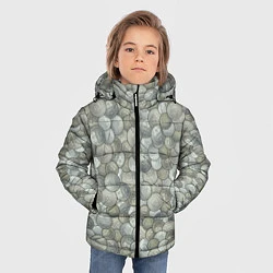 Куртка зимняя для мальчика Монеты Германии начала 20 века Рейхсмарка с имперс, цвет: 3D-черный — фото 2