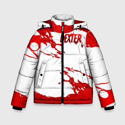 Куртка зимняя для мальчика Декстер Новая Кровь сериал, цвет: 3D-светло-серый