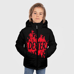Куртка зимняя для мальчика Декстер Новая Кровь Класс, цвет: 3D-светло-серый — фото 2