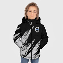 Куртка зимняя для мальчика Volvo - Бренд авто, цвет: 3D-светло-серый — фото 2
