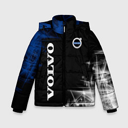 Куртка зимняя для мальчика Volvo отражения, цвет: 3D-черный