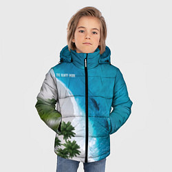 Куртка зимняя для мальчика The beauty inside, цвет: 3D-черный — фото 2