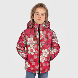 Куртка зимняя для мальчика Пышная весна, цвет: 3D-светло-серый — фото 2