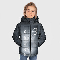 Куртка зимняя для мальчика Металлические пластины VOLVO, цвет: 3D-черный — фото 2