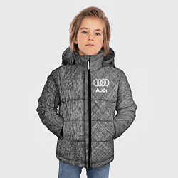 Куртка зимняя для мальчика Audi ауди sport, цвет: 3D-светло-серый — фото 2