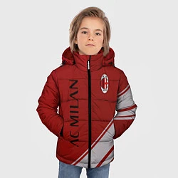 Куртка зимняя для мальчика МИЛАН Абстракция, цвет: 3D-светло-серый — фото 2