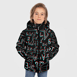 Куртка зимняя для мальчика ФОРМУЛЫ ГЛИТЧ GLITCH, цвет: 3D-красный — фото 2