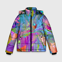 Куртка зимняя для мальчика Abstract color pattern Summer 2022, цвет: 3D-красный