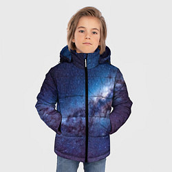 Куртка зимняя для мальчика Космос просто космос!, цвет: 3D-светло-серый — фото 2