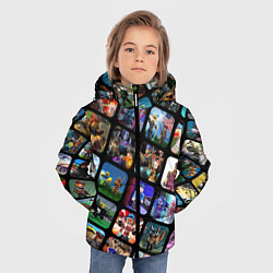 Куртка зимняя для мальчика ROBLOX СЮЖЕТЫ, цвет: 3D-красный — фото 2