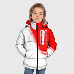 Куртка зимняя для мальчика ФИАТ Краски, цвет: 3D-черный — фото 2