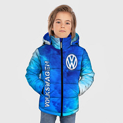Куртка зимняя для мальчика VOLKSWAGEN Volkswagen Пламя, цвет: 3D-черный — фото 2