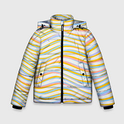 Куртка зимняя для мальчика Blue Wave, цвет: 3D-светло-серый