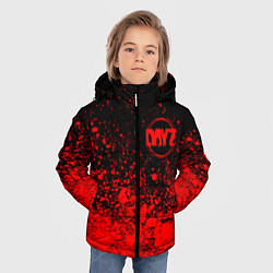 Куртка зимняя для мальчика DAYZ - Краска FS, цвет: 3D-черный — фото 2