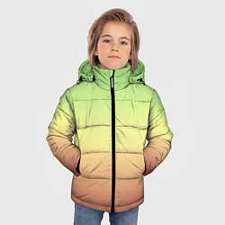 Куртка зимняя для мальчика Градиент Фисташки Gradient, цвет: 3D-светло-серый — фото 2