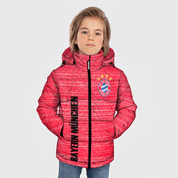Куртка зимняя для мальчика BAYERN MUNCHEN БАВАРИЯ football club, цвет: 3D-светло-серый — фото 2
