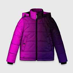 Куртка зимняя для мальчика VIOLET gradient, цвет: 3D-светло-серый
