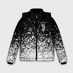 Зимняя куртка для мальчика Juventus fc брызги краски