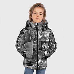 Куртка зимняя для мальчика Mass effect comix, цвет: 3D-красный — фото 2
