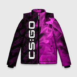 Куртка зимняя для мальчика Counter Strike Pro Gaming, цвет: 3D-черный
