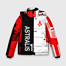 Куртка зимняя для мальчика ASTRALIS ЗВЕЗДА, цвет: 3D-светло-серый