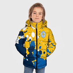 Куртка зимняя для мальчика Сборная Уругвая Краска, цвет: 3D-светло-серый — фото 2