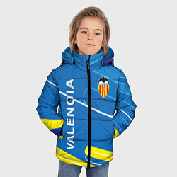 Куртка зимняя для мальчика Valencia Абстракция, цвет: 3D-светло-серый — фото 2