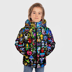 Куртка зимняя для мальчика Персонажи из разных игр, цвет: 3D-светло-серый — фото 2