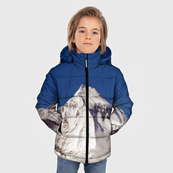 Куртка зимняя для мальчика Дхаулагири - белая гора, Гималаи, 8167 м, цвет: 3D-красный — фото 2