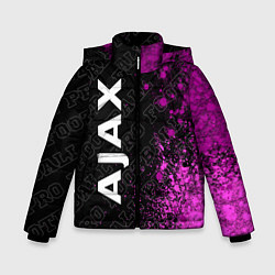 Зимняя куртка для мальчика Ajax pro football: по-вертикали