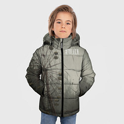Куртка зимняя для мальчика STALKER Колесо Обозрения, цвет: 3D-красный — фото 2