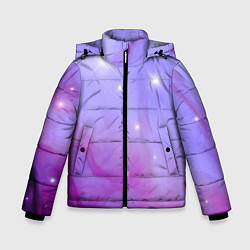 Куртка зимняя для мальчика Космическое одеяло, цвет: 3D-светло-серый