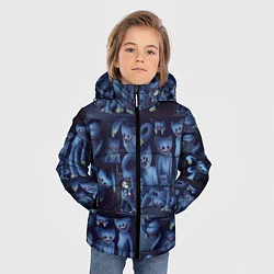 Куртка зимняя для мальчика Хагги Вагги паттерн, цвет: 3D-красный — фото 2