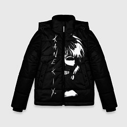 Куртка зимняя для мальчика Tokyo Ghoul Kaneki Ken - anime, цвет: 3D-черный