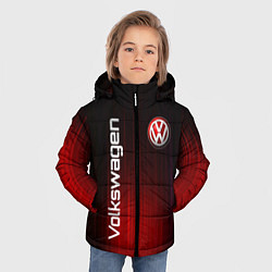 Куртка зимняя для мальчика Volkswagen art, цвет: 3D-черный — фото 2