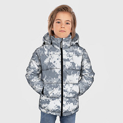 Куртка зимняя для мальчика UCP камуфляж США, цвет: 3D-светло-серый — фото 2