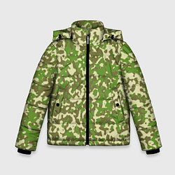 Куртка зимняя для мальчика Камуфляж ЕМР цифра, цвет: 3D-светло-серый