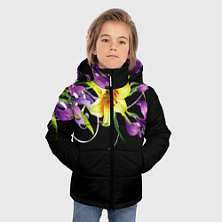 Куртка зимняя для мальчика Лилии, цвет: 3D-светло-серый — фото 2