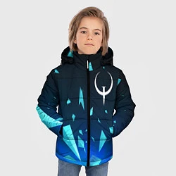 Куртка зимняя для мальчика Quake взрыв частиц, цвет: 3D-черный — фото 2